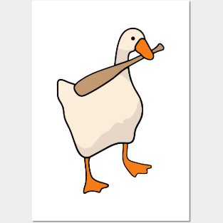 Untitled Meme Goose Funny Game Posters and Art